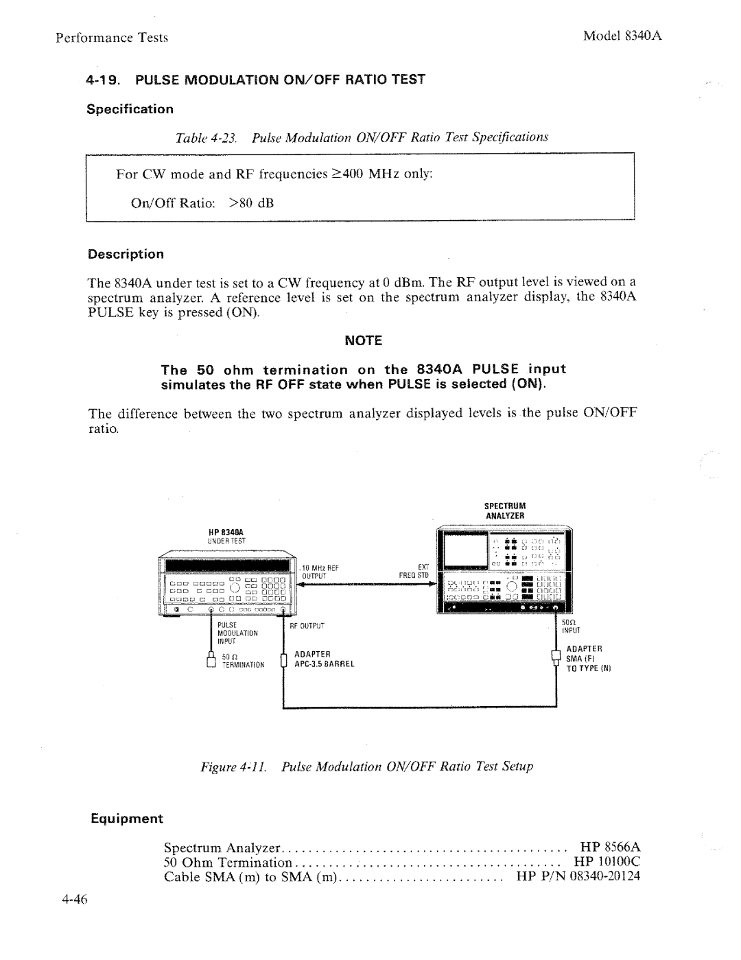 HP 8340a manual 