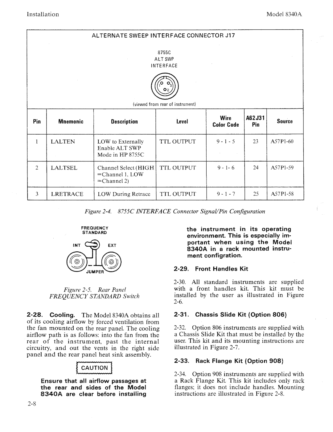 HP 8340a manual 