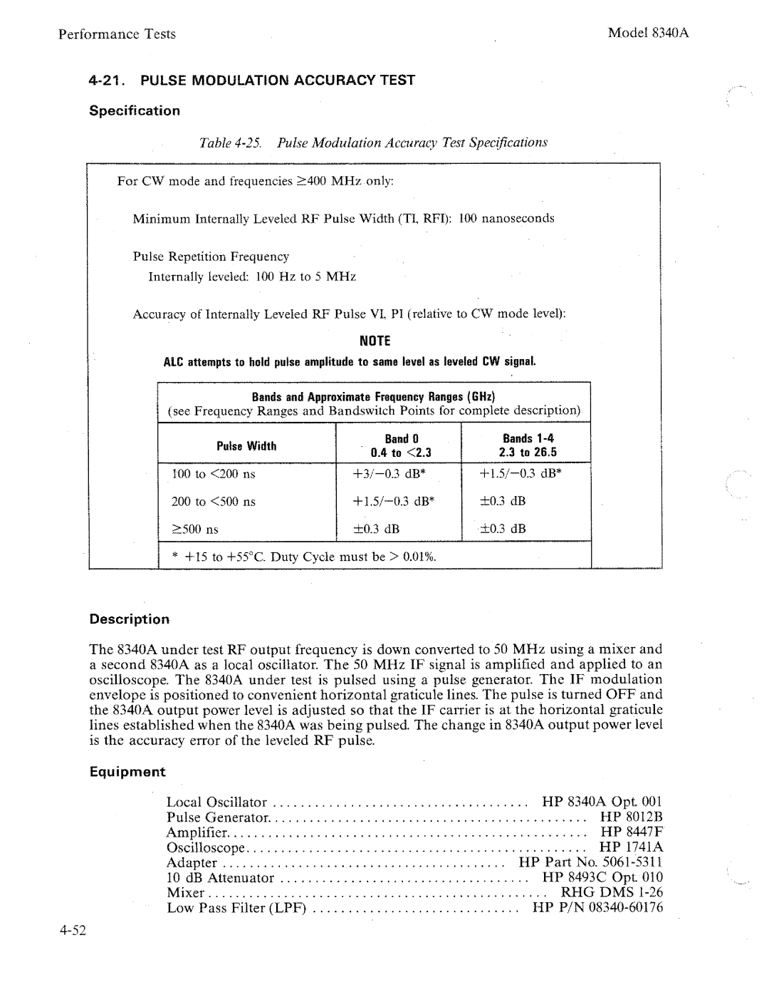 HP 8340a manual 