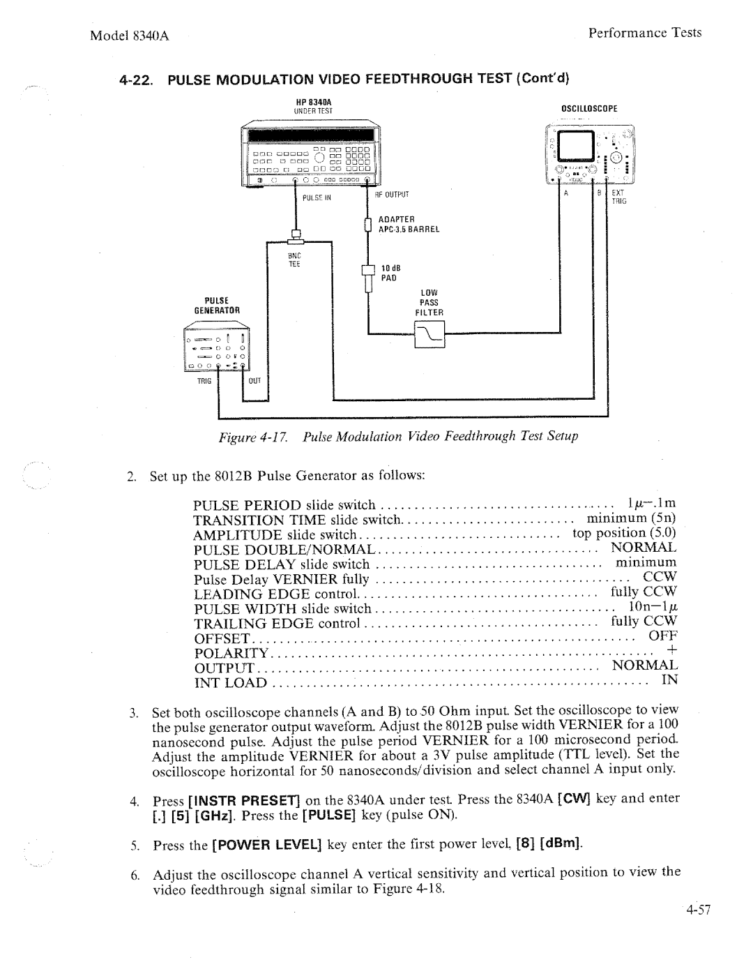 HP 8340a manual 