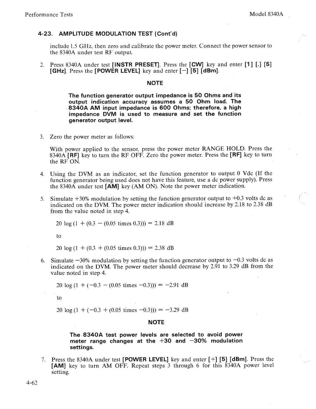 HP 8340a manual 