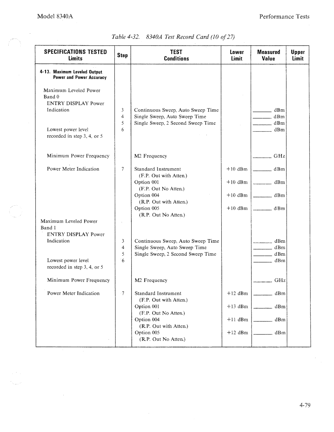 HP 8340a manual 