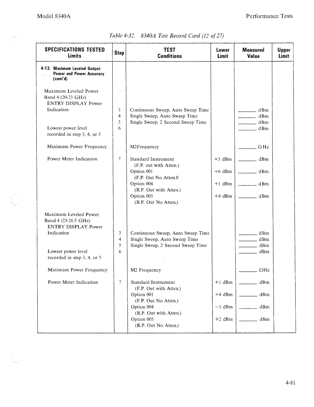 HP 8340a manual 