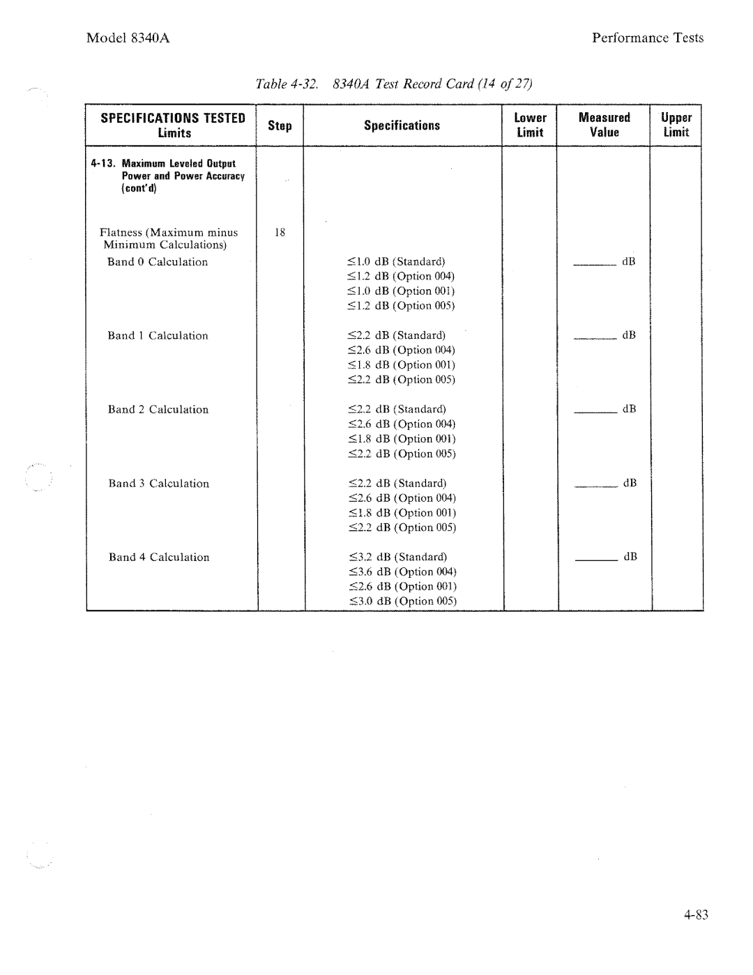 HP 8340a manual 