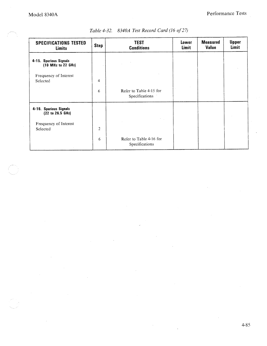 HP 8340a manual 