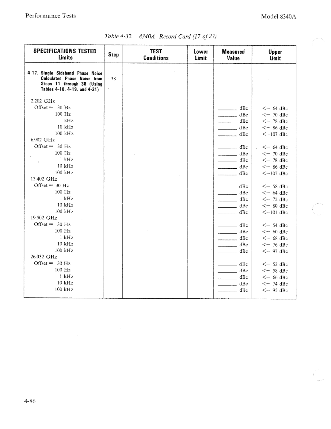 HP 8340a manual 