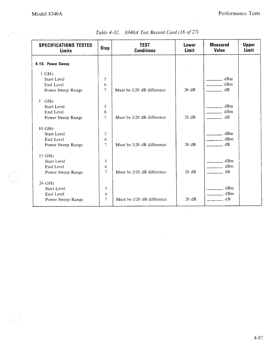 HP 8340a manual 