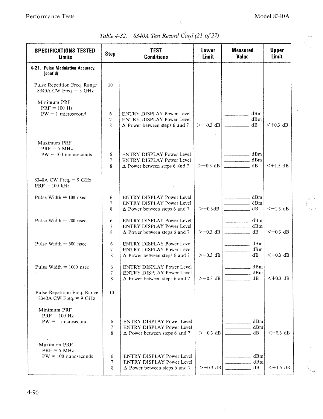 HP 8340a manual 