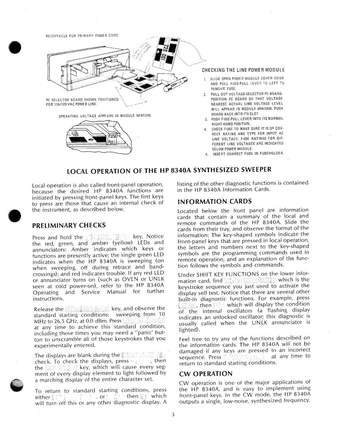 HP 8340a manual 