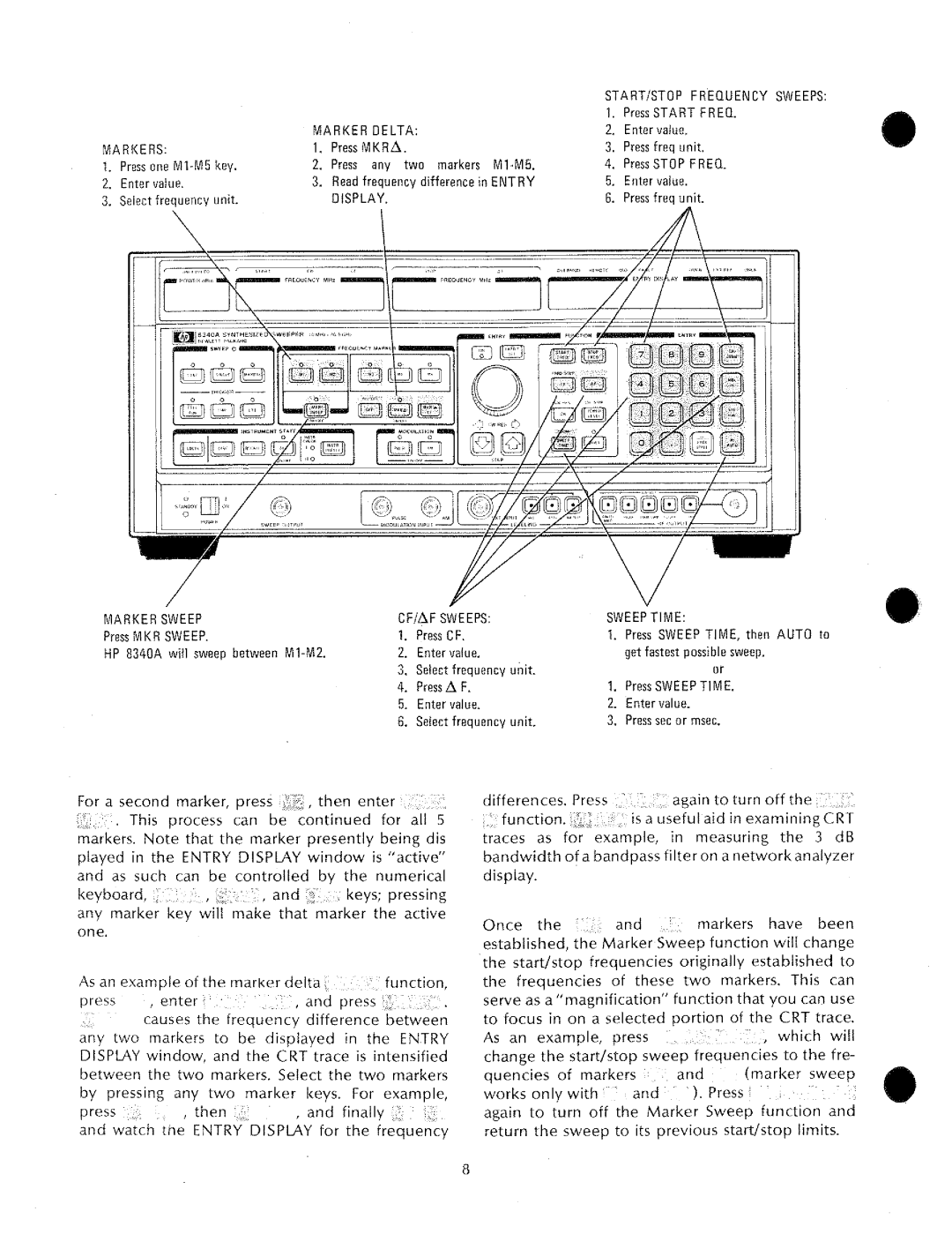 HP 8340a manual 