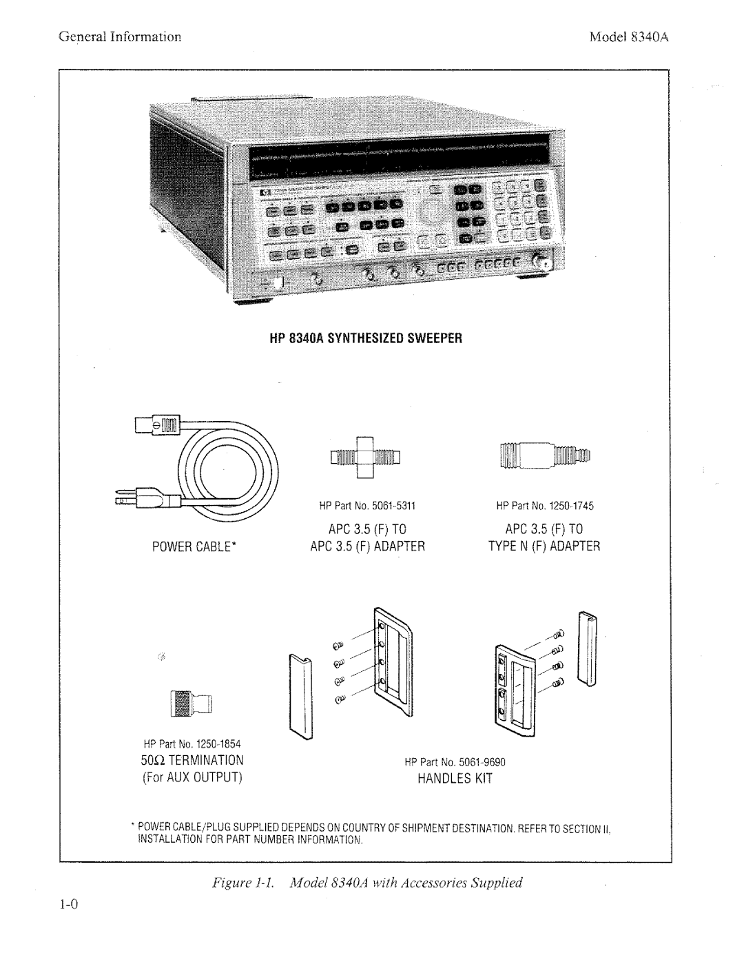 HP 8340a manual 