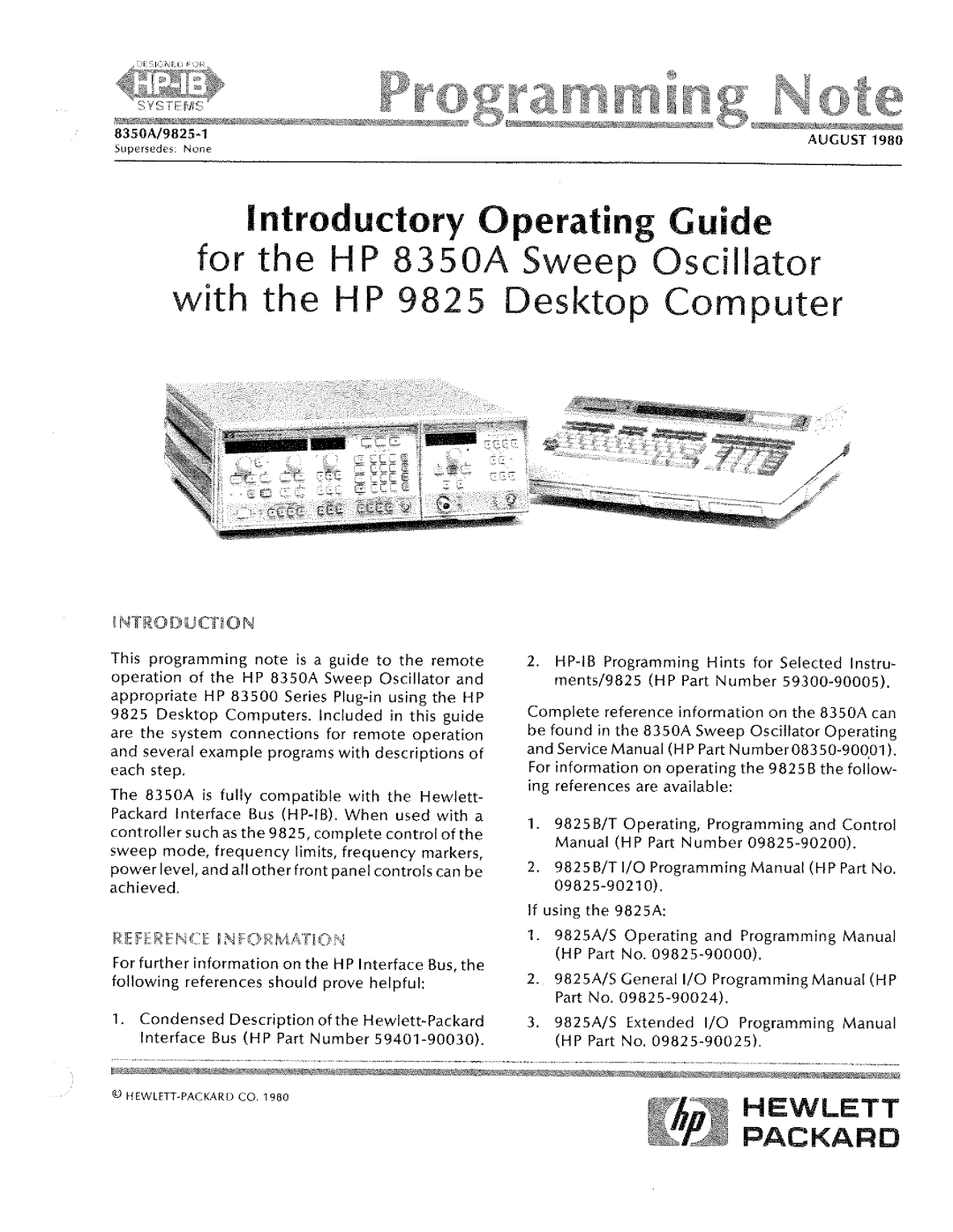 HP 8350A manual 