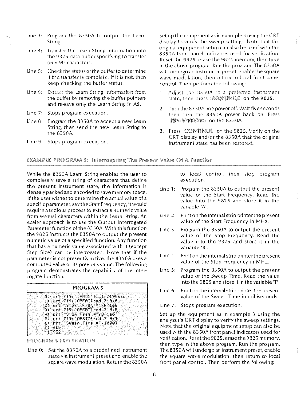 HP 8350A manual 