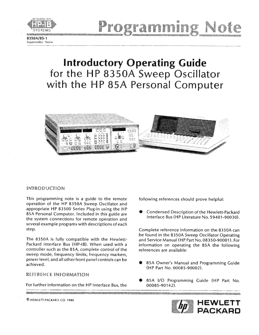 HP 8350A manual 