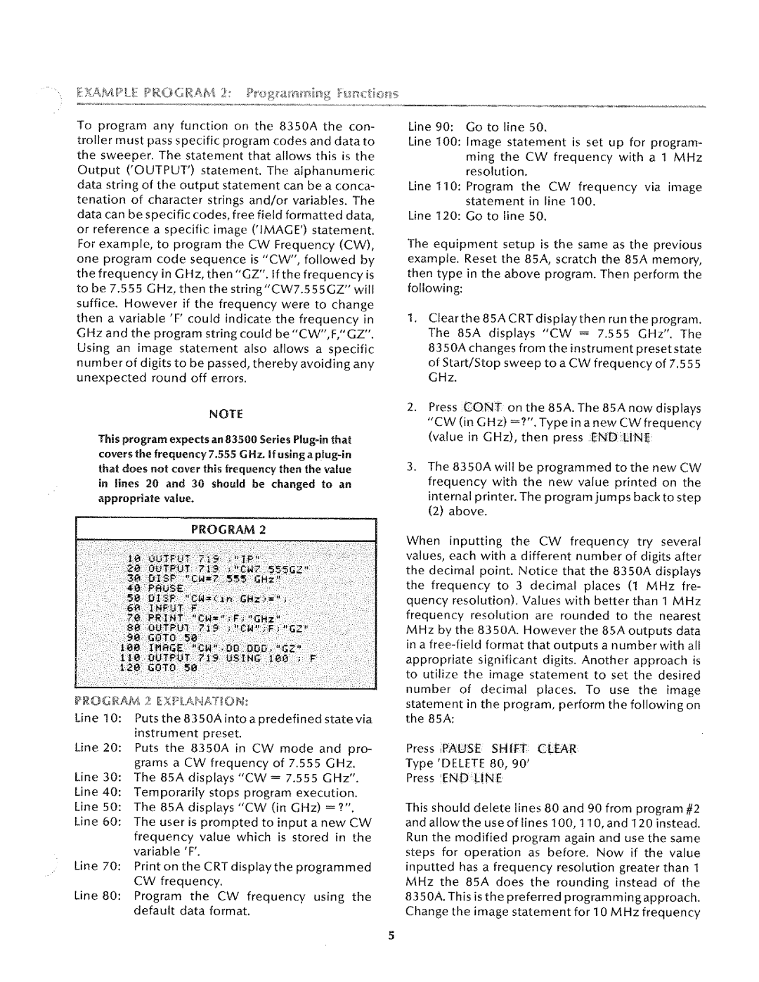 HP 8350A manual 