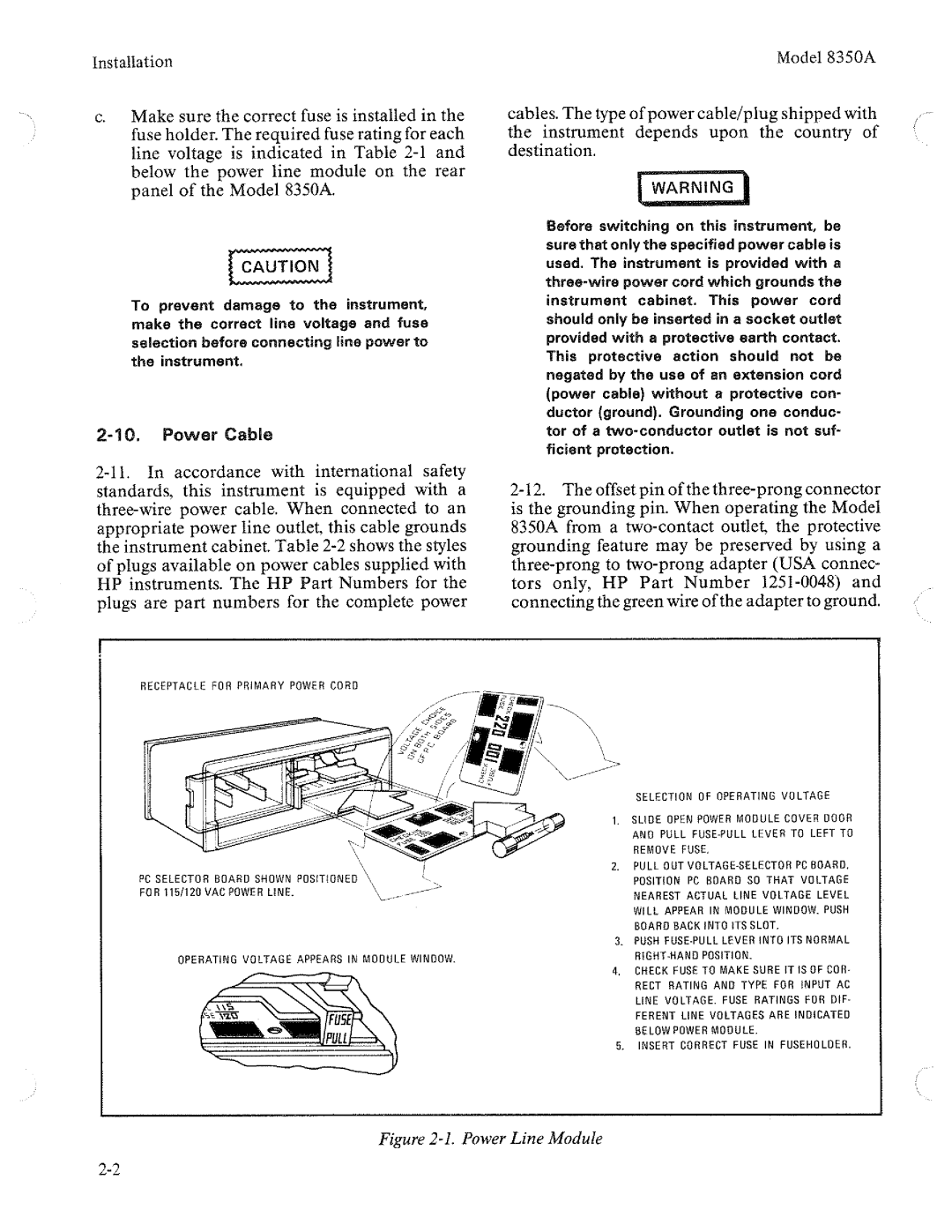 HP 8350A manual 