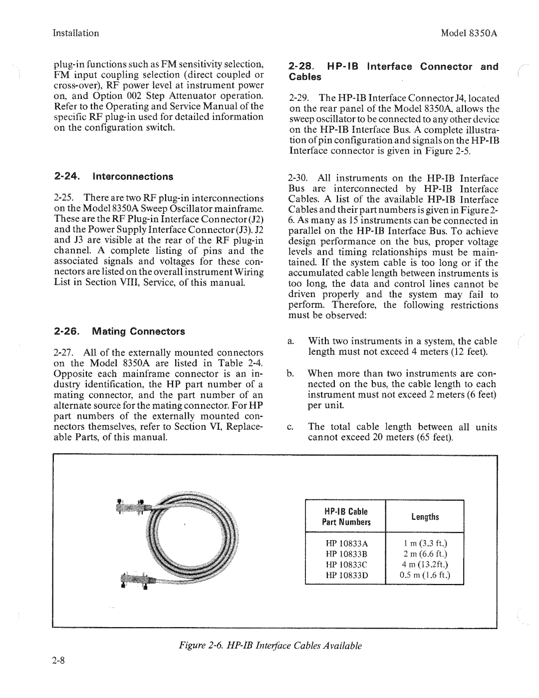 HP 8350A manual 