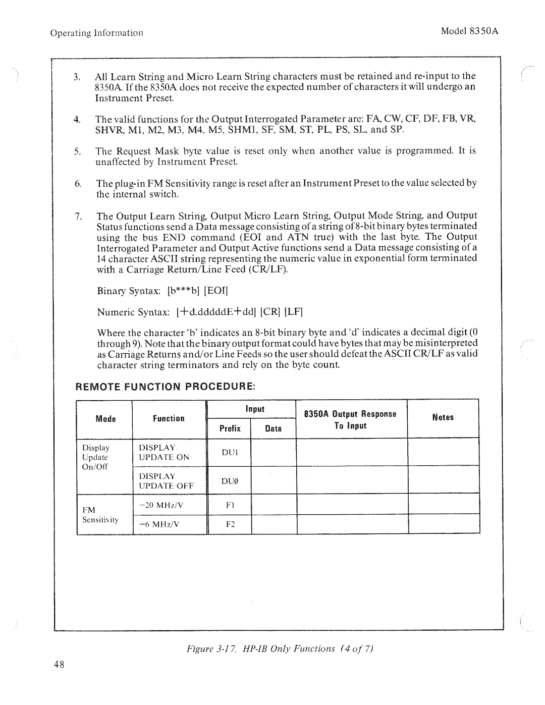 HP 8350A manual 