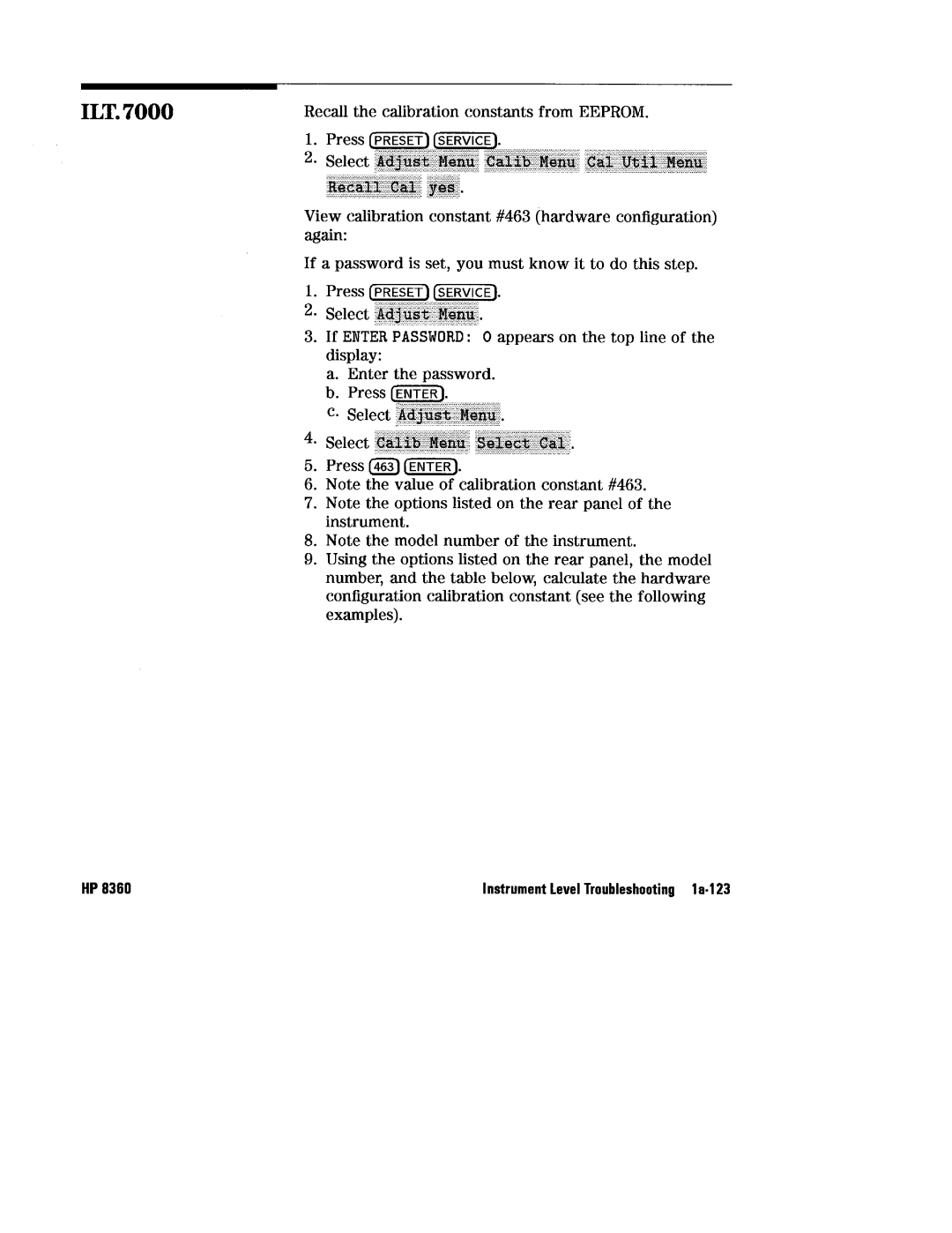 HP 8360 manual 