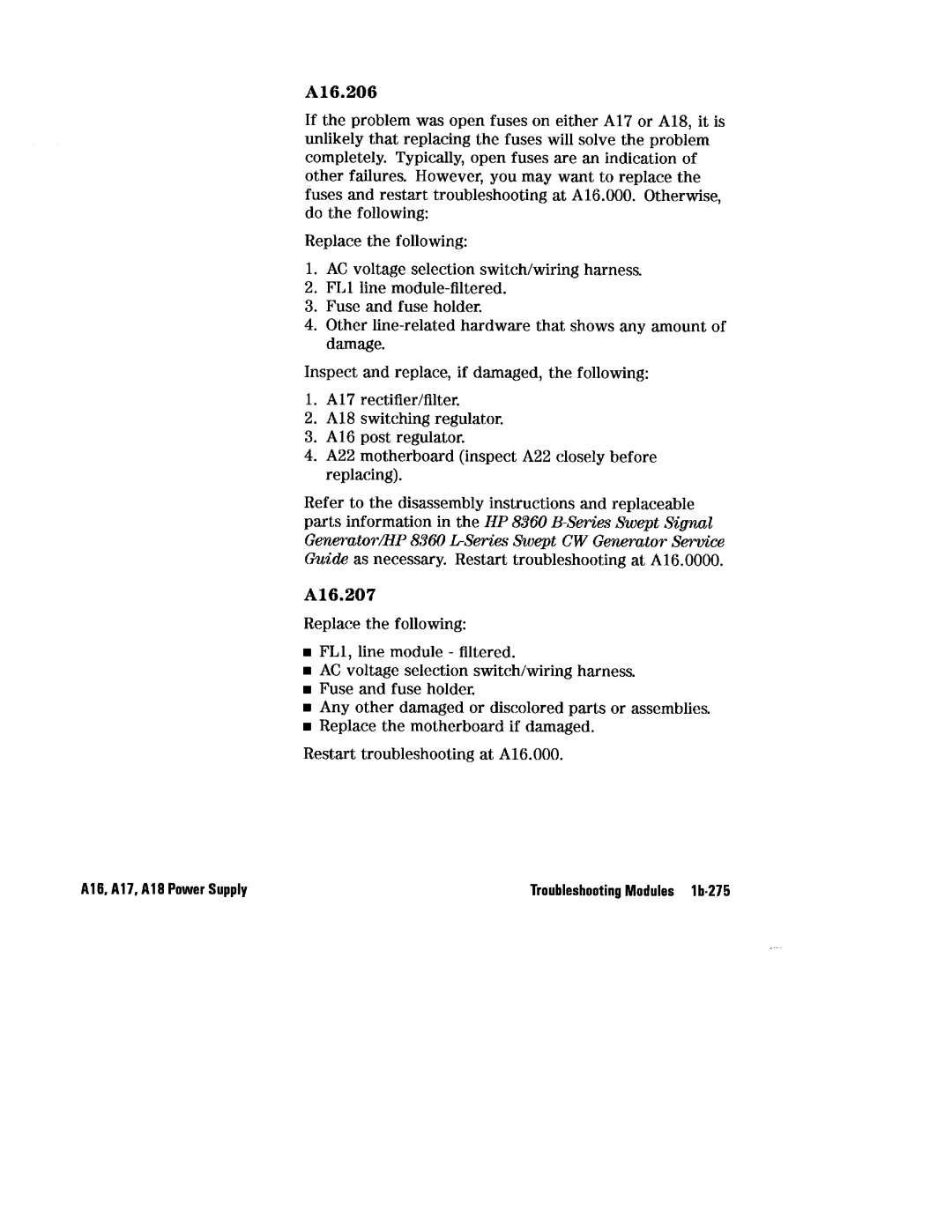 HP 8360 manual 