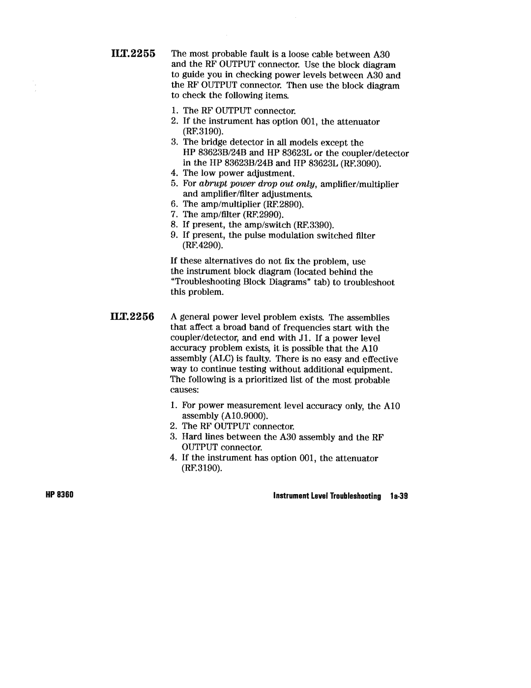 HP 8360 manual 