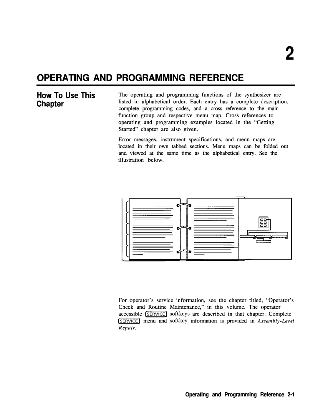 HP 24A, 83620A, 22A manual Operating And Programming Reference, How To Use This Chapter, Operating and Programming Reference 