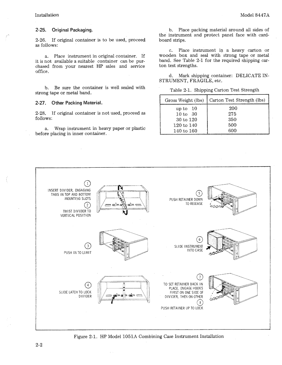 HP 8447A manual 