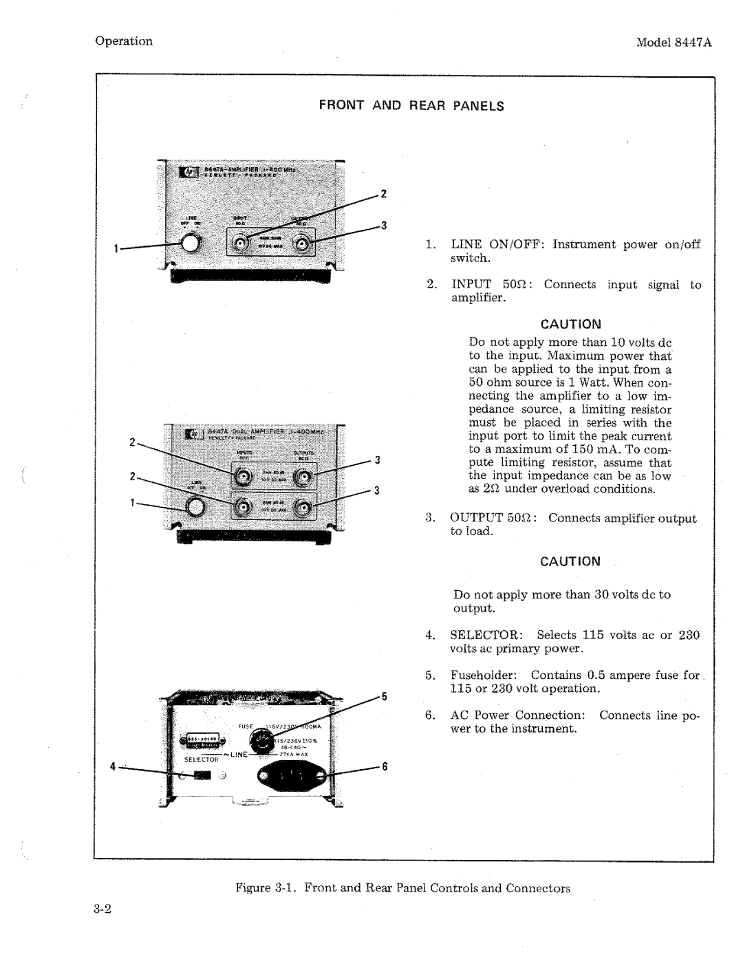 HP 8447A manual 