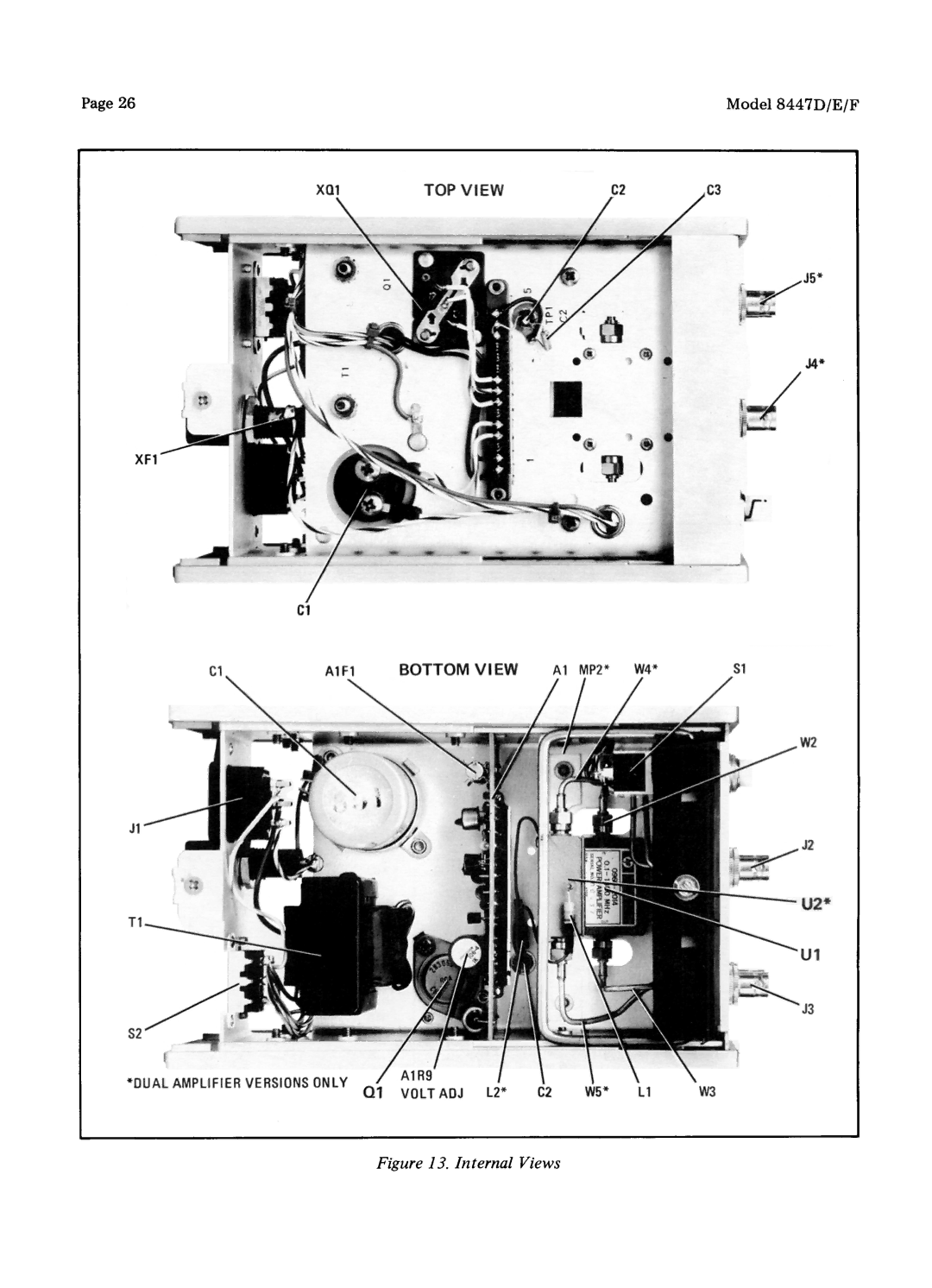 HP 8447F, 8447D manual 