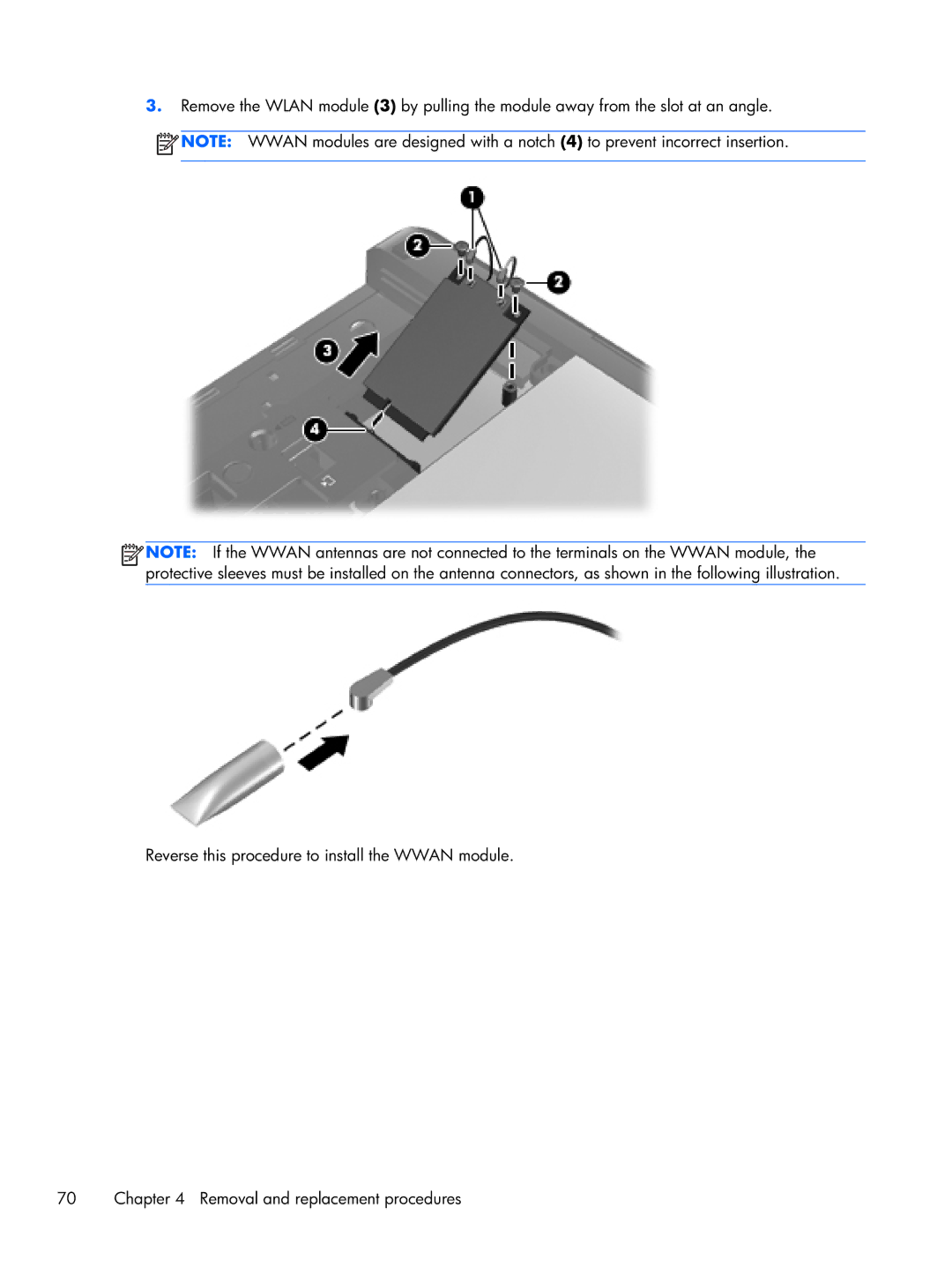 HP 8470w C7A68UTABA, 14 C7A68UT#ABA, 8470p C7M31UP 14.0 C7M31UP#ABA manual 