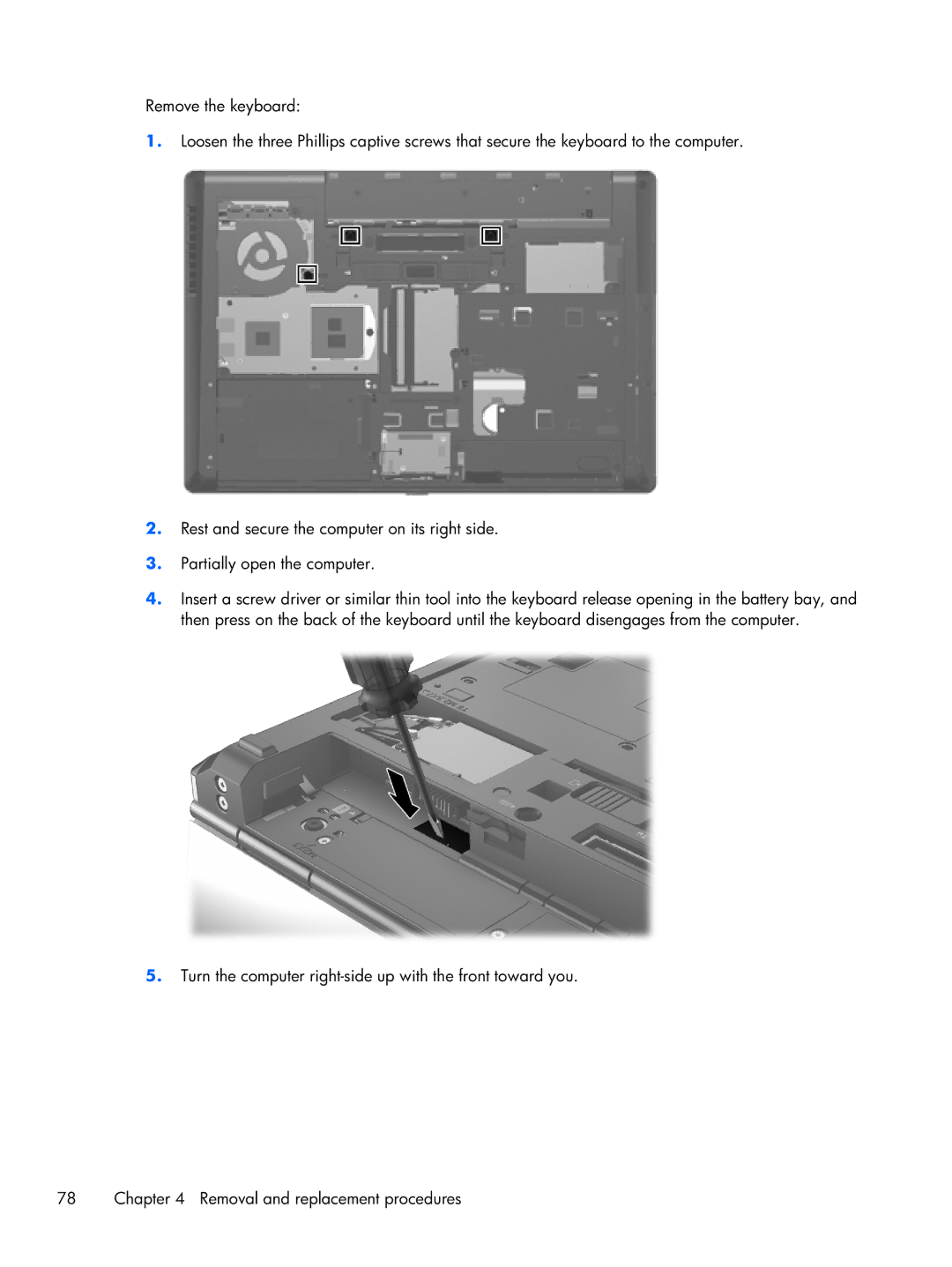 HP 8470p C7M31UP 14.0 C7M31UP#ABA, 8470w C7A68UTABA, 14 C7A68UT#ABA manual 