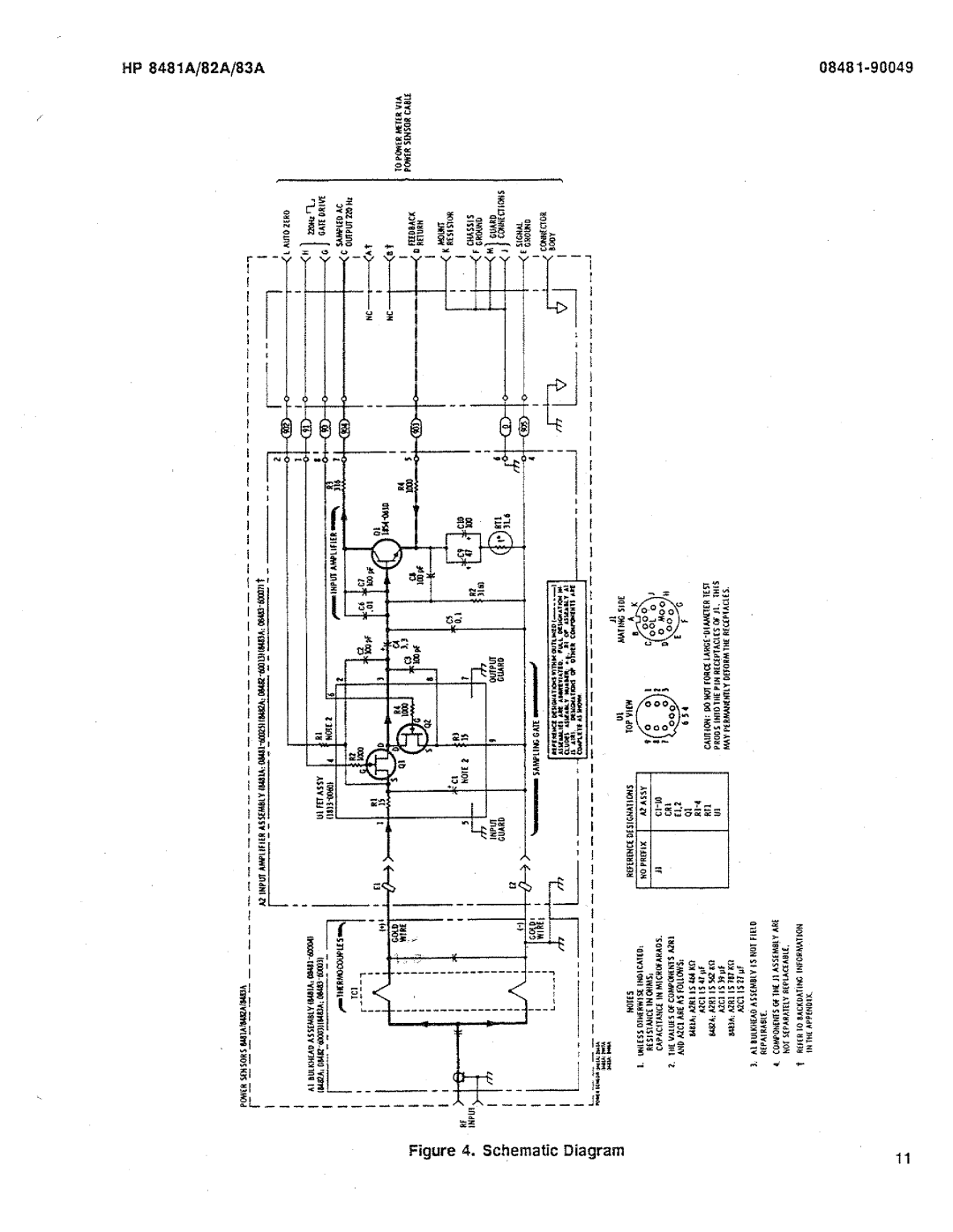 HP 8482A, 8481A, 8483A manual 