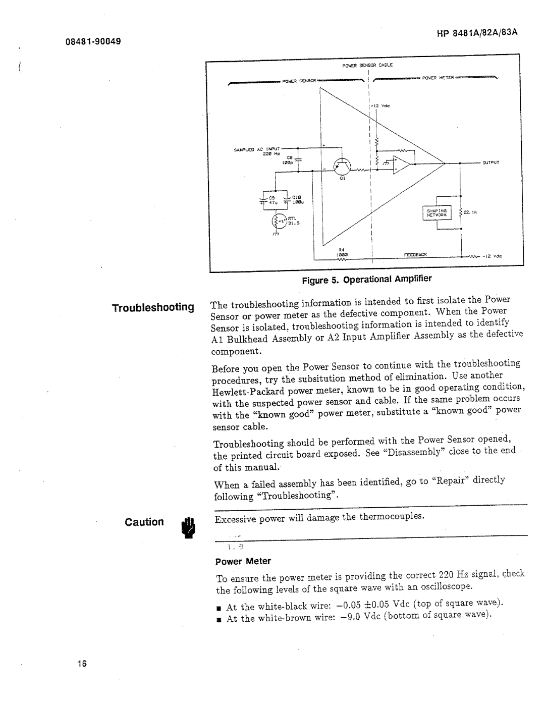 HP 8481A, 8482A, 8483A manual 