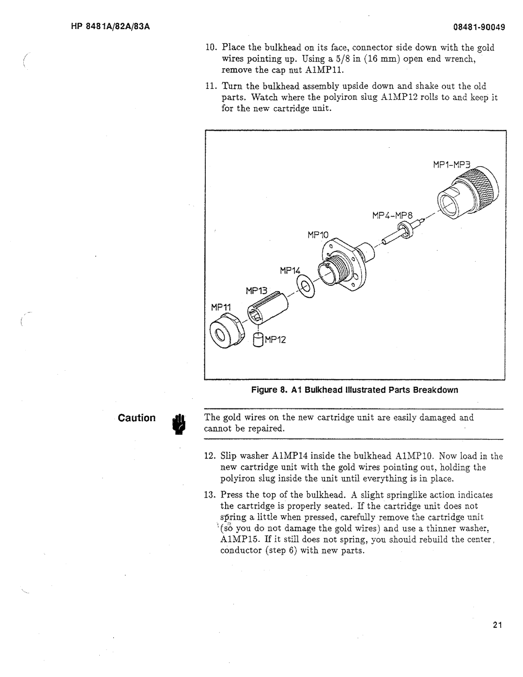 HP 8481A, 8482A, 8483A manual 