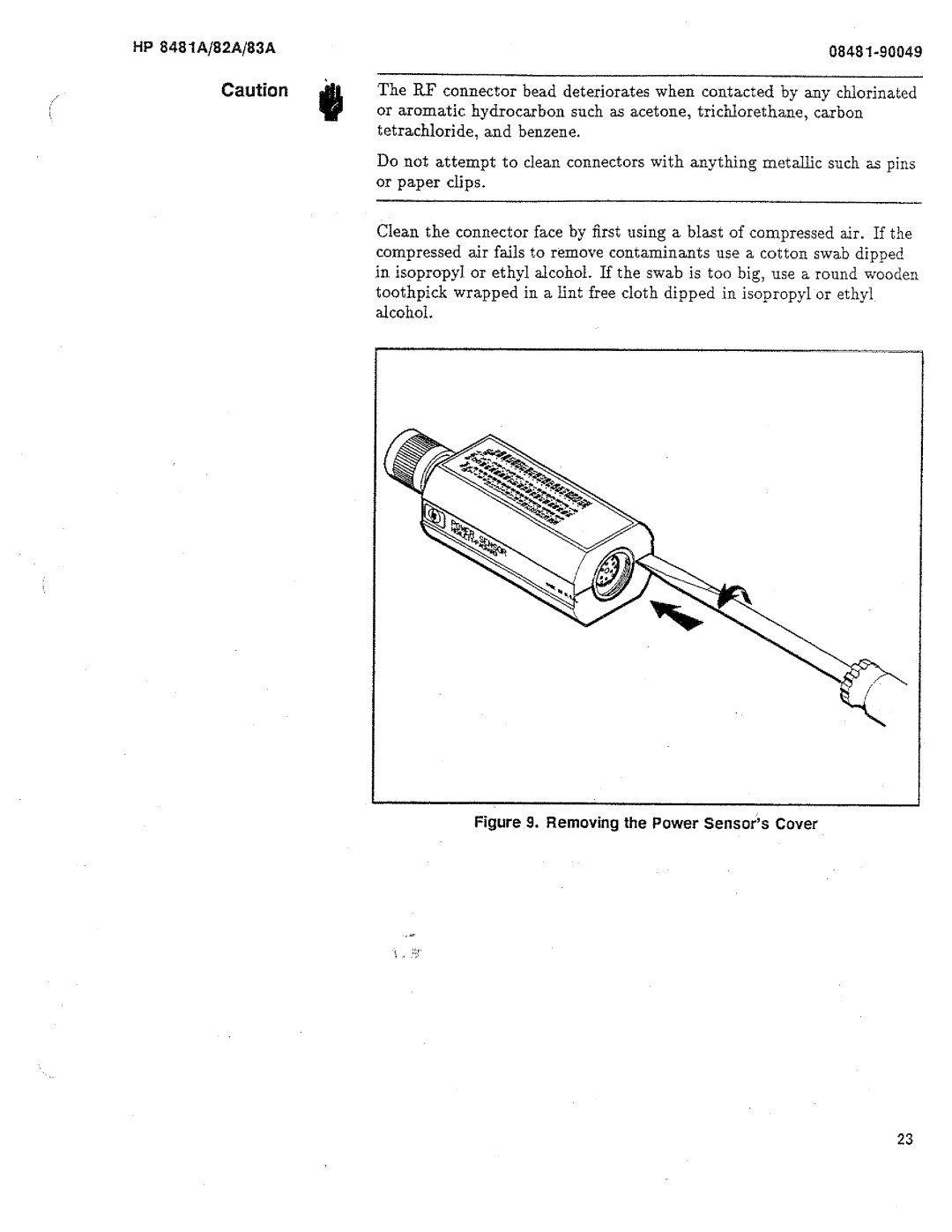 HP 8483A, 8481A, 8482A manual 