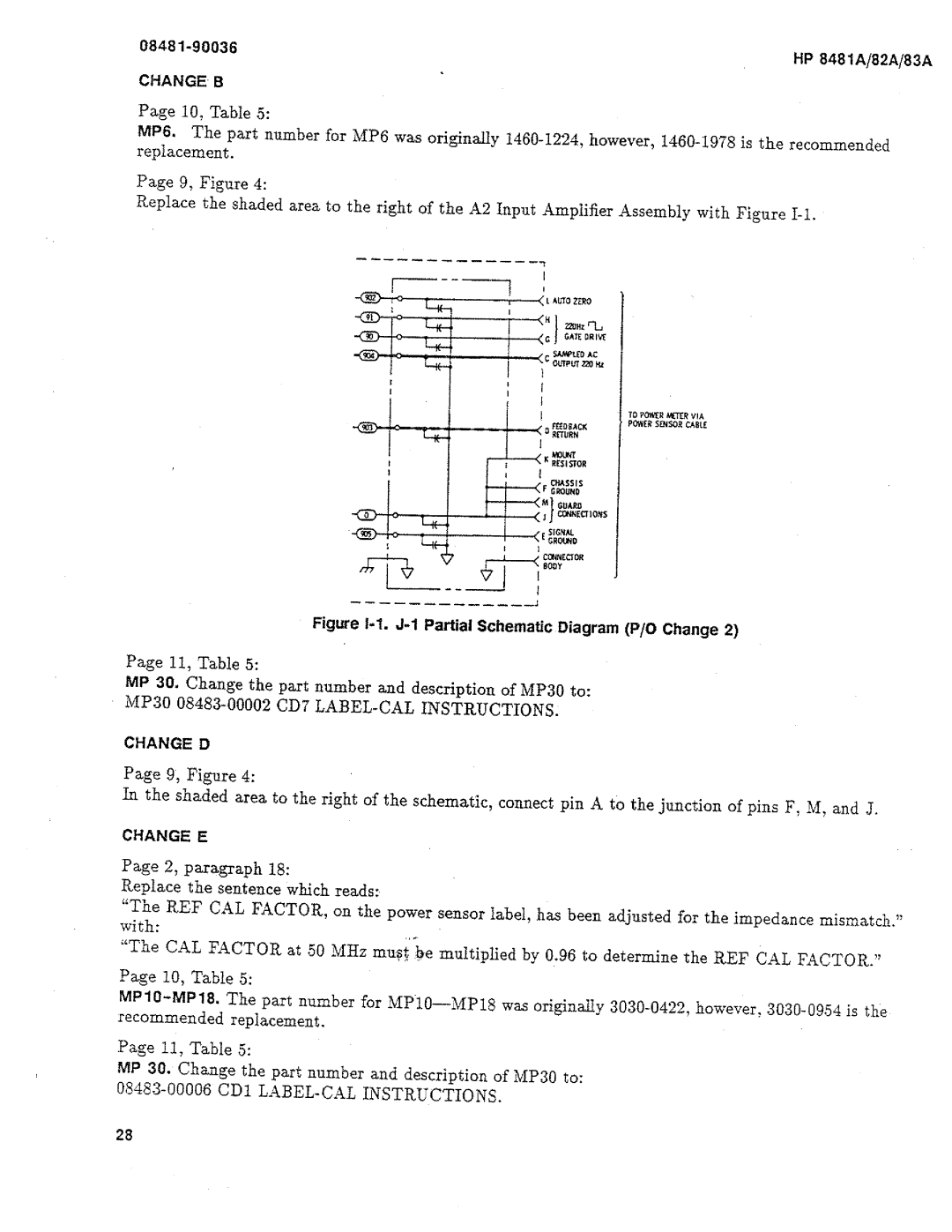 HP 8482A, 8481A, 8483A manual 