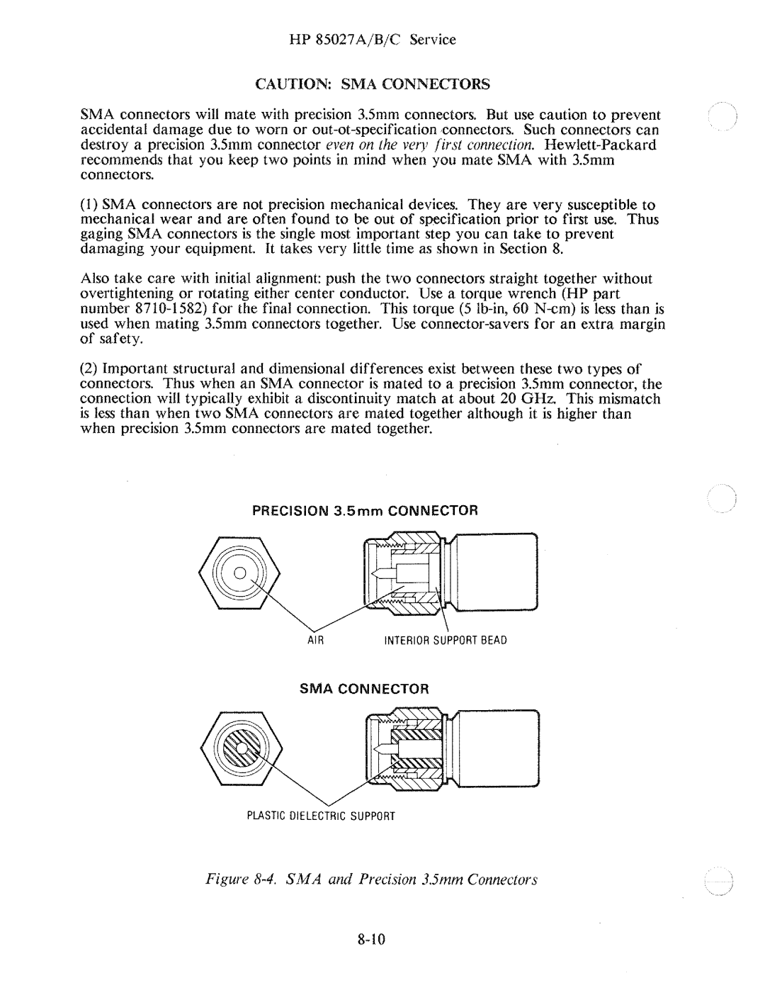 HP 85027 A, B manual 