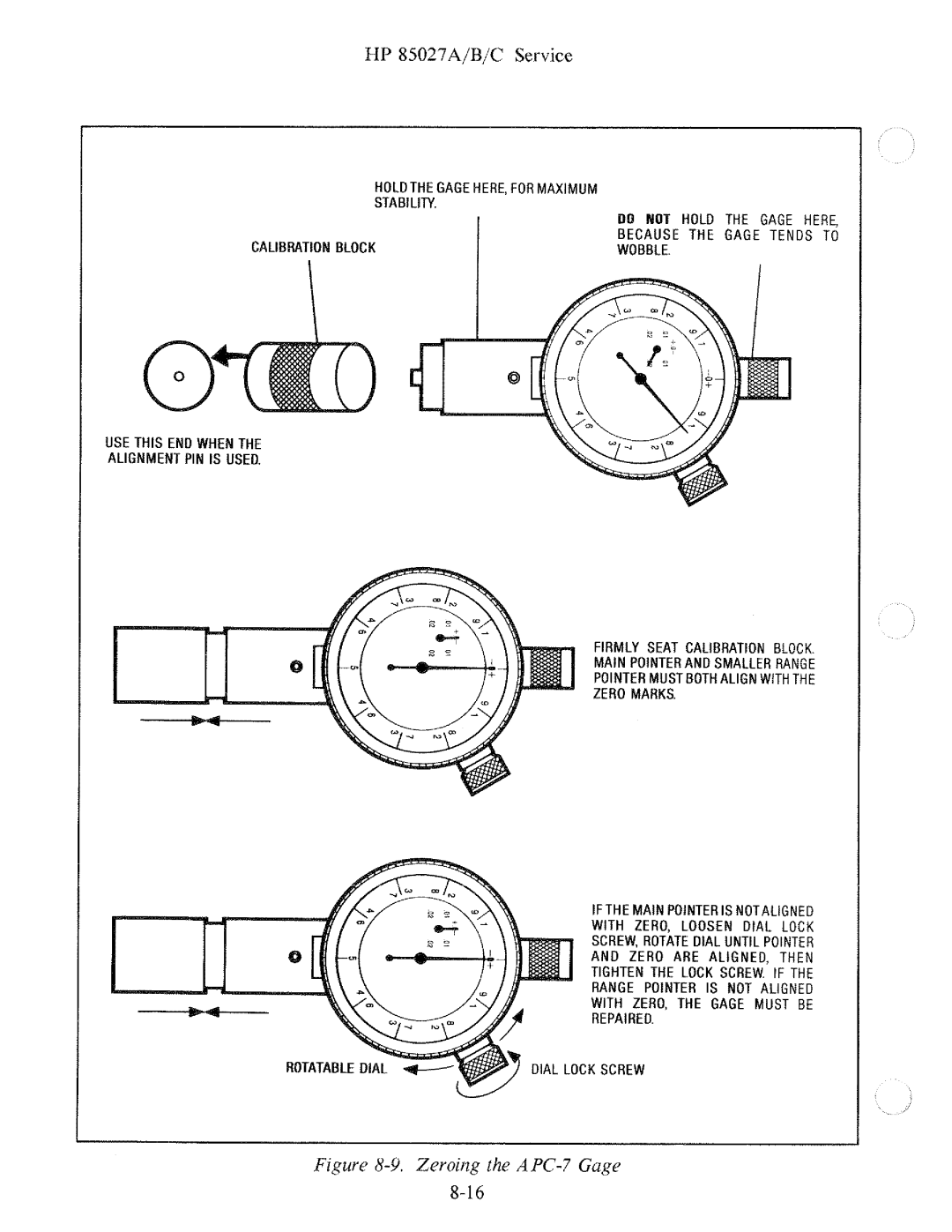 HP 85027 A, B manual 