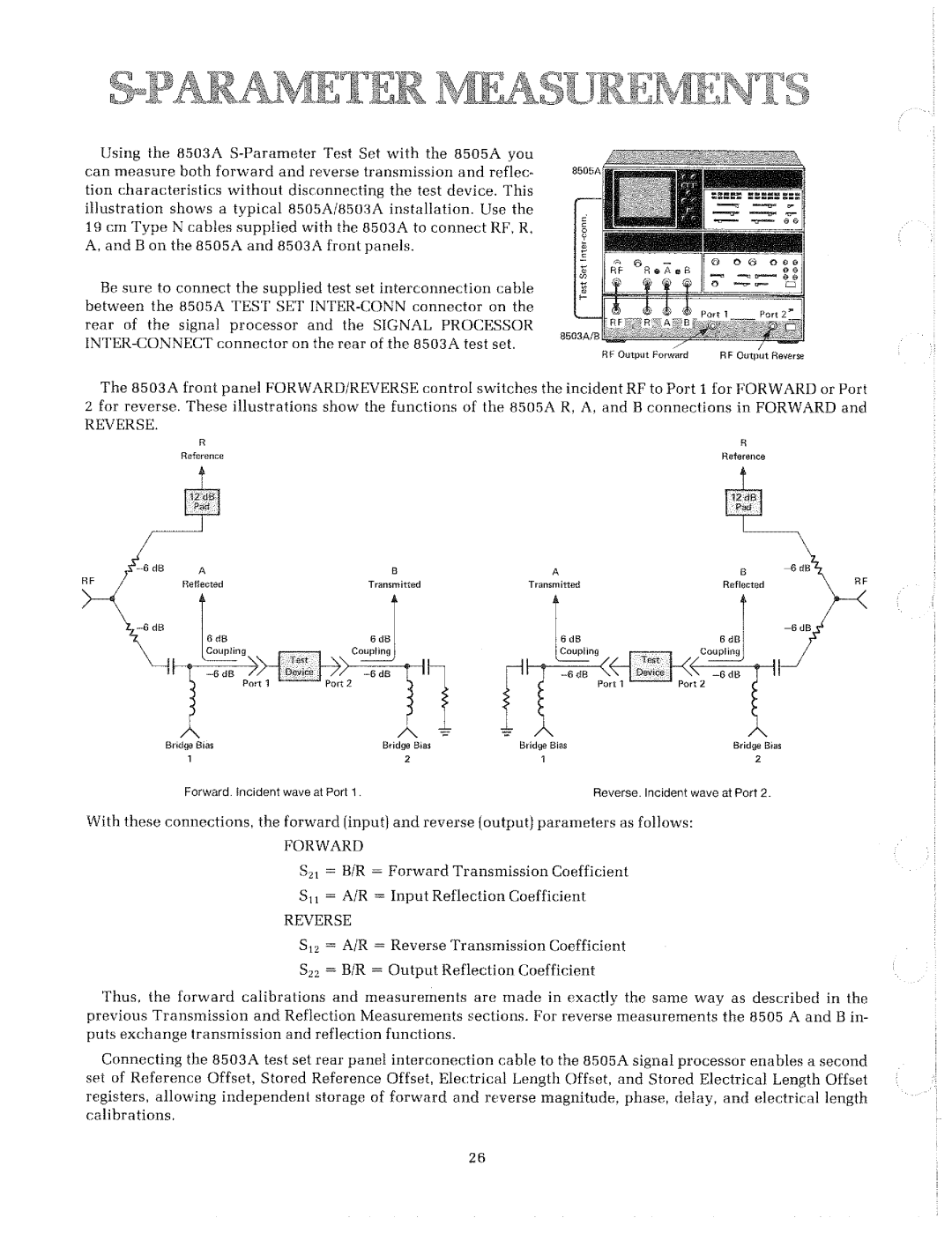 HP 8505A manual 