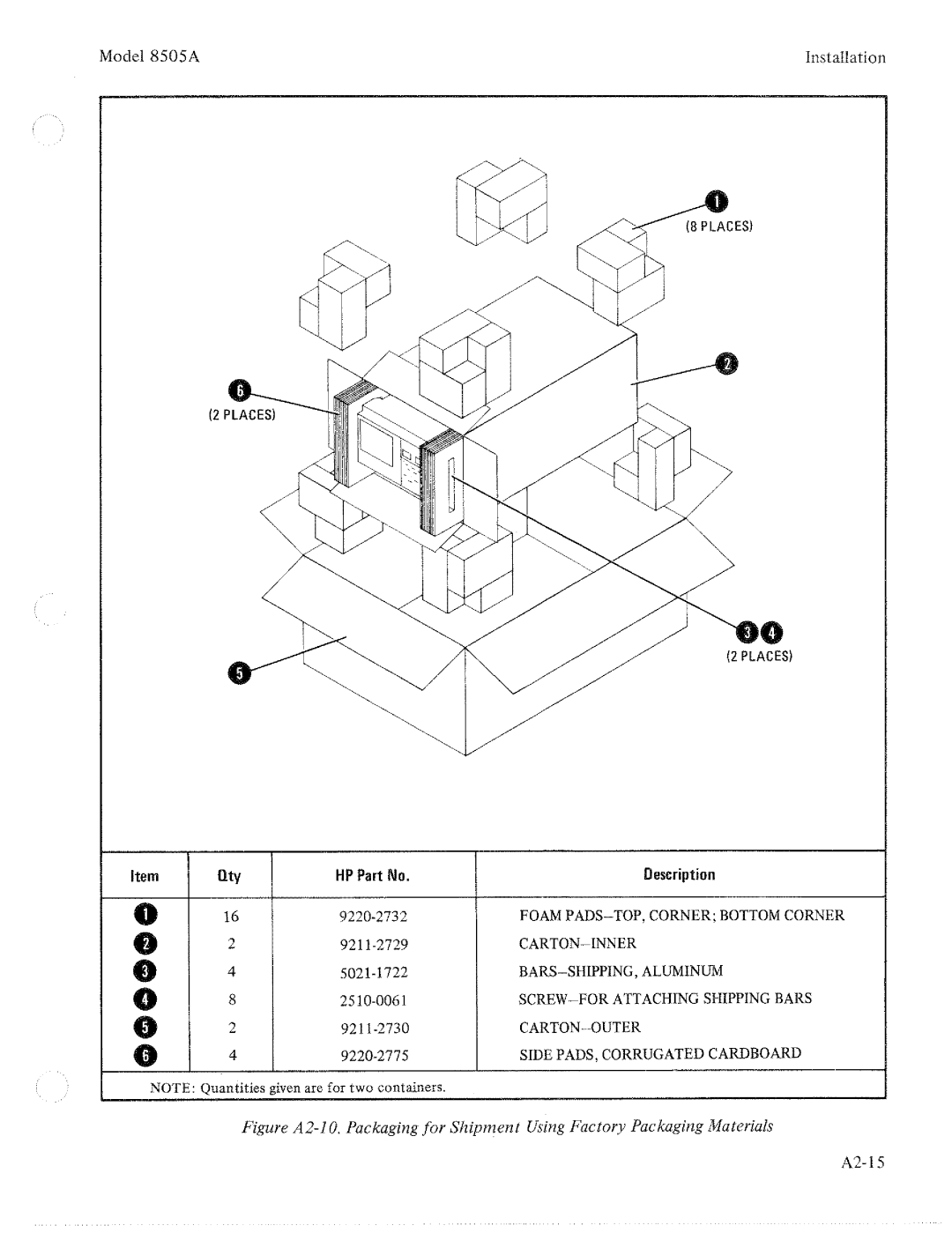 HP 8505A manual 