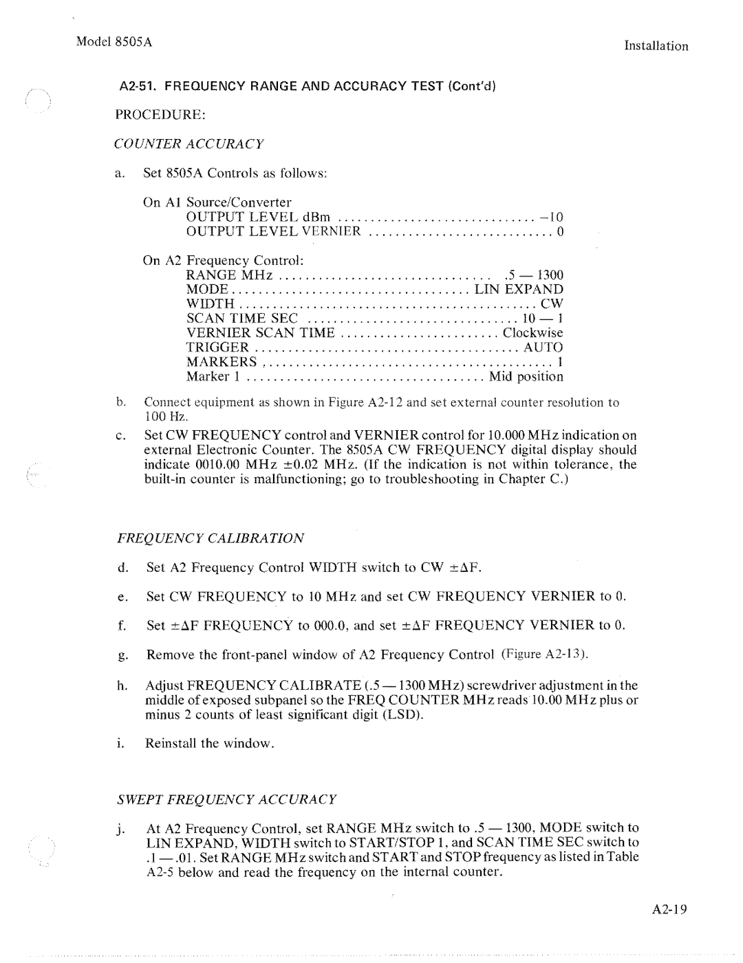 HP 8505A manual 