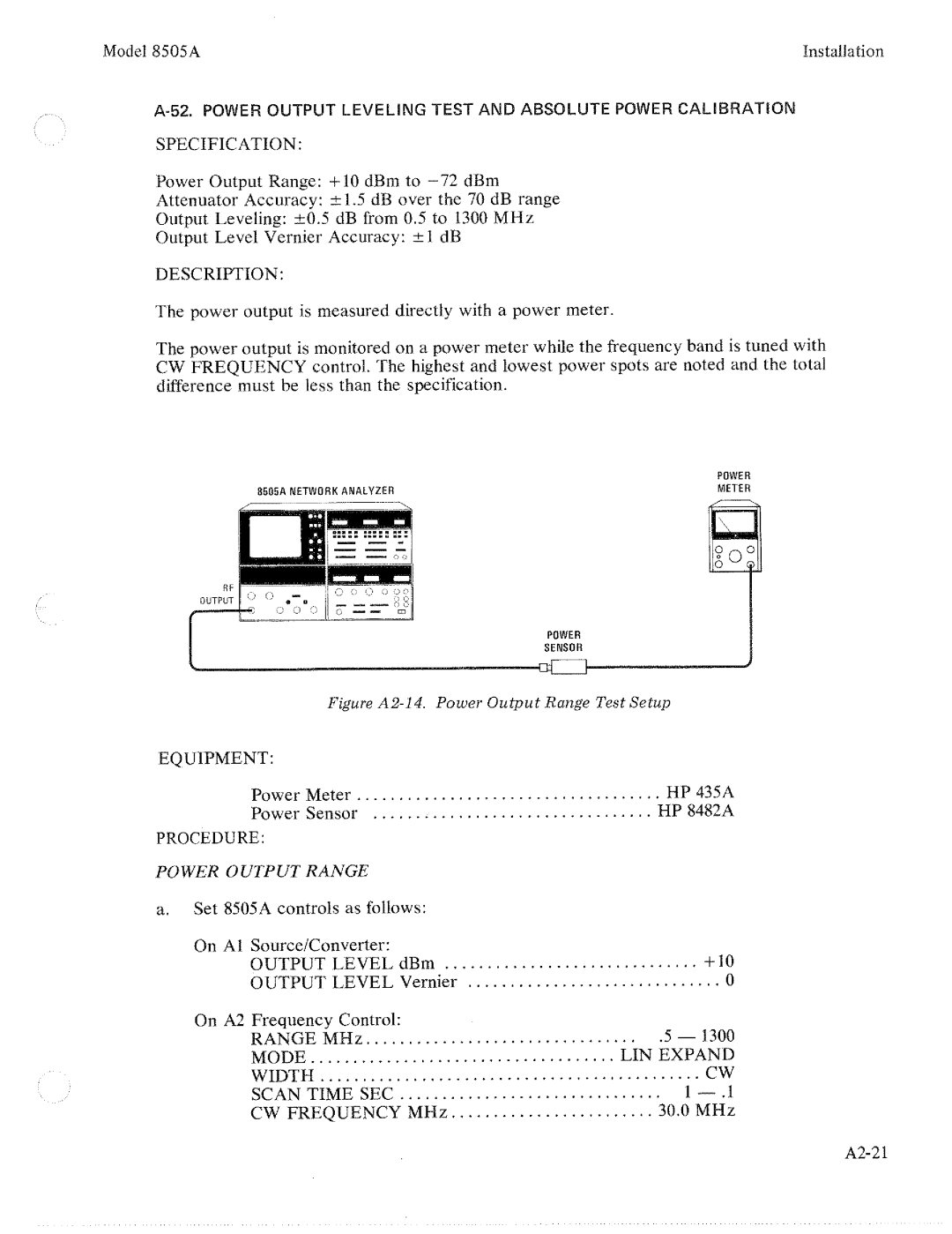 HP 8505A manual 