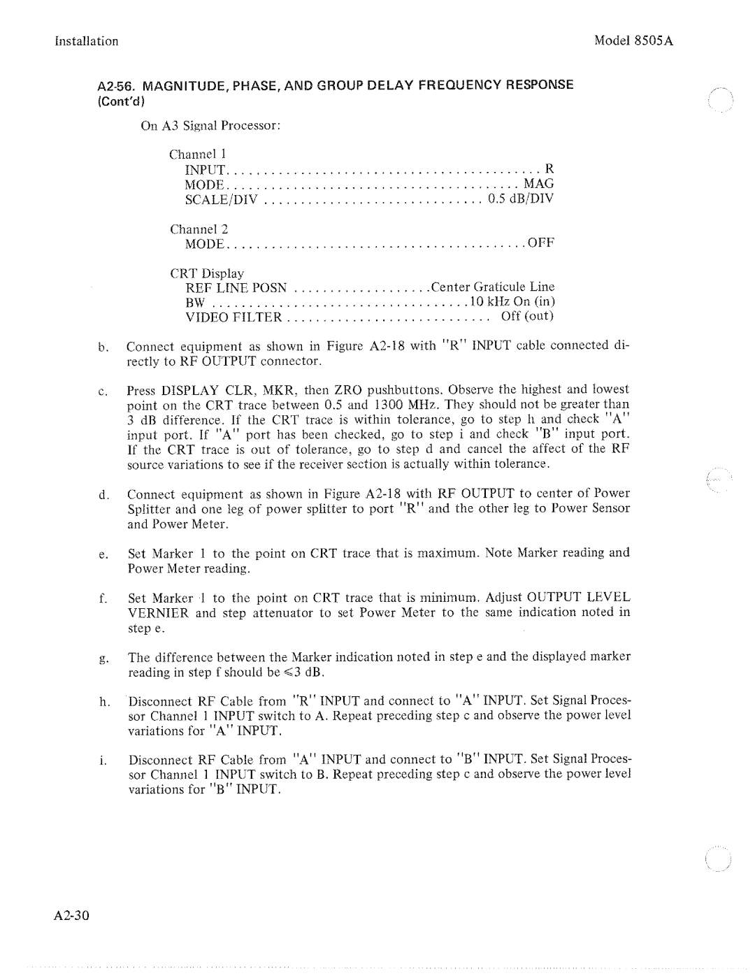 HP 8505A manual 