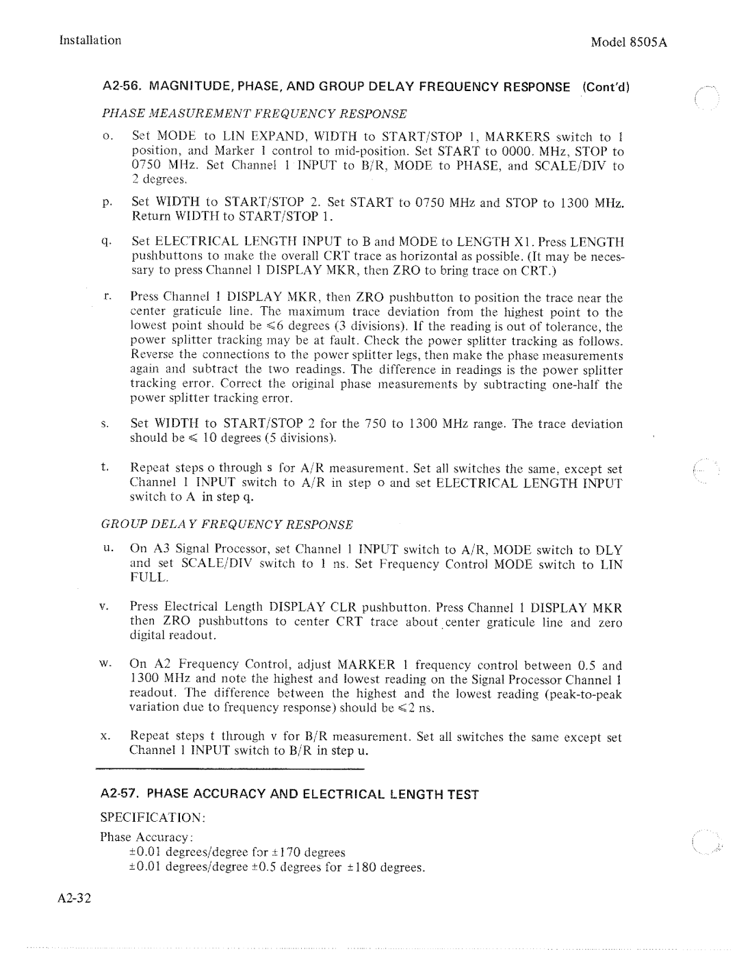HP 8505A manual 