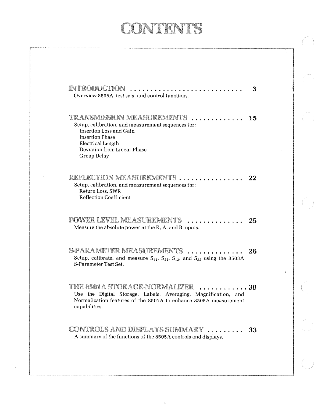 HP 8505A manual 