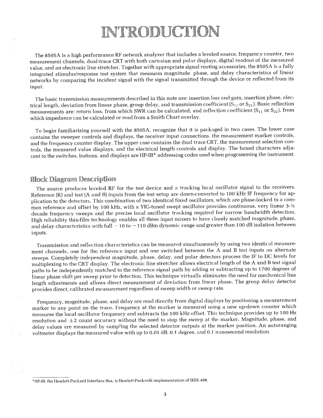 HP 8505A manual 