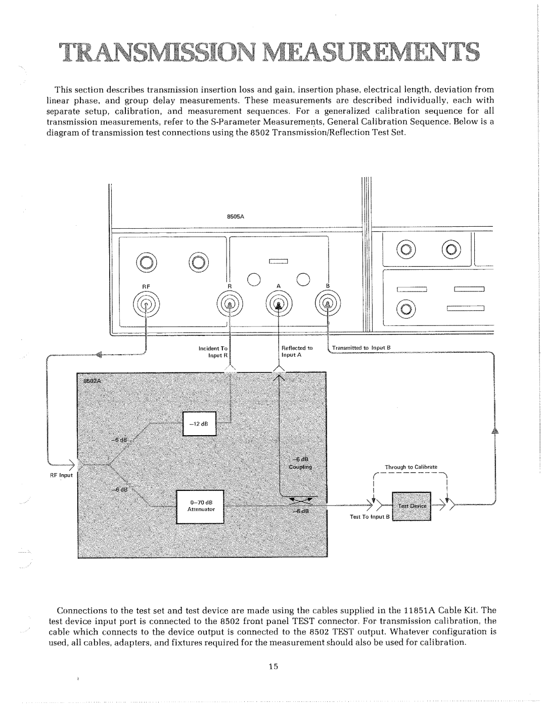 HP 8505A manual 