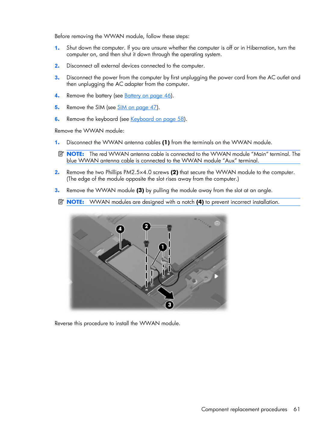 HP 8510p manual 