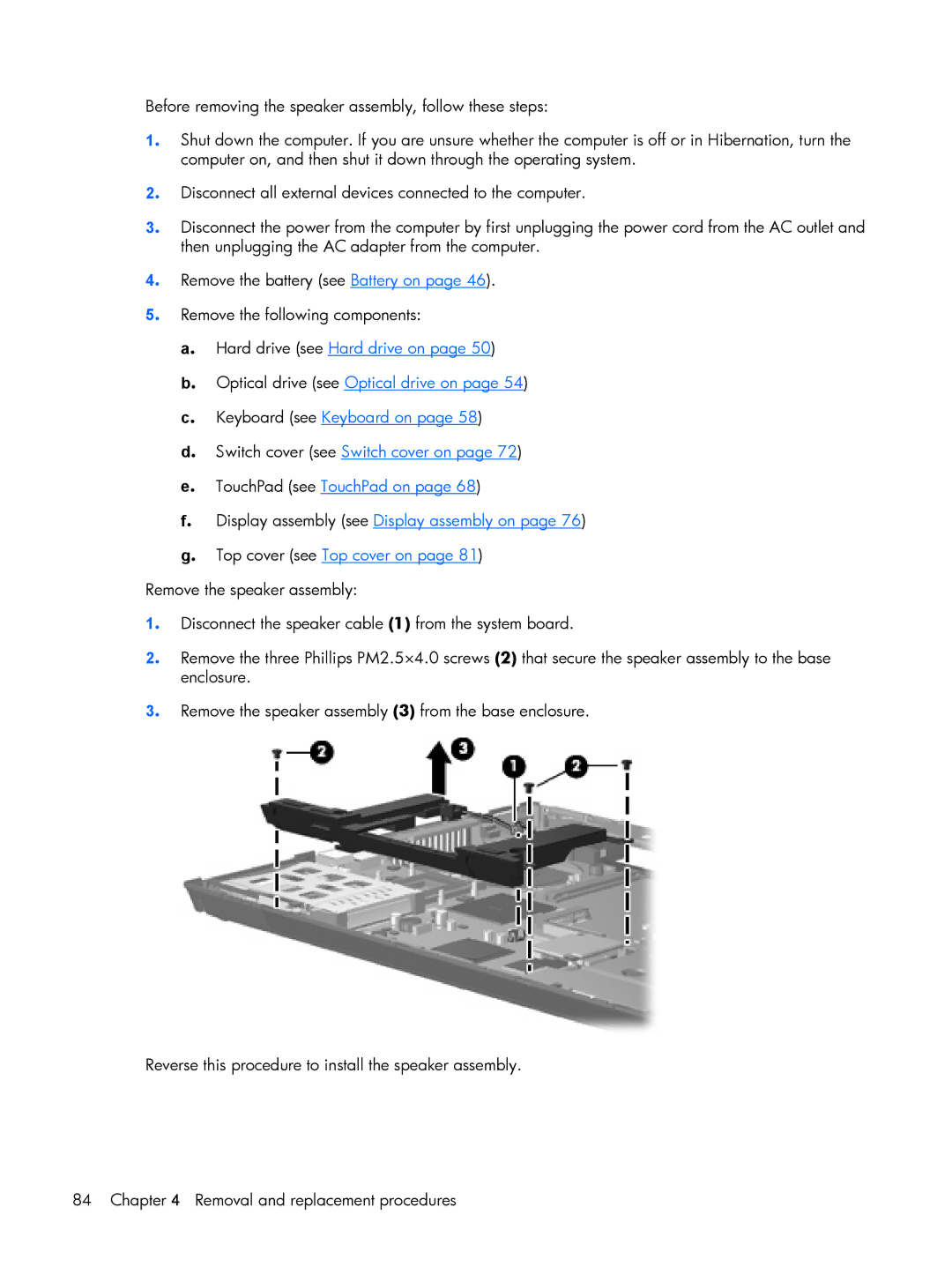 HP 8510p manual 