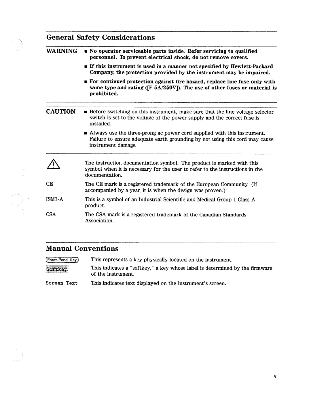 HP 8542E, 85462A, 85422E manual 